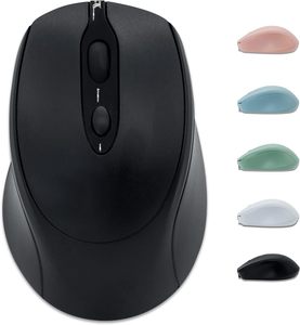 Mouse senza fili con Mouse verticale per Computer Mouse senza fili Mouse senza fili 2.4g portatile ergonomico con ricevitore Usb - Product Image 1