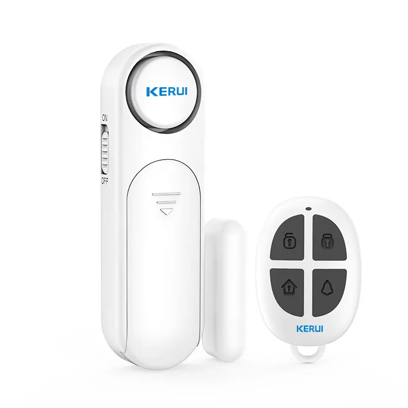 Kerui-sistema de alarma independiente, sensor de puerta y ventana, alarma magnética