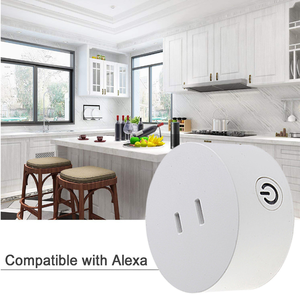 Google Alexa Tuya Smart EU US AU UK JP FR Smart Life Wireless Remote Control <strong>Socket</strong> 10A 16amp Universal Mini Smart Plug Wifi