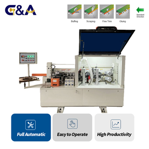 GA 200F Máquina portátil de bandas de borde de PVC Entrega rápida Manual Carpintería Doblado Pegado automático Producción de precios de fábrica - Product Image 2