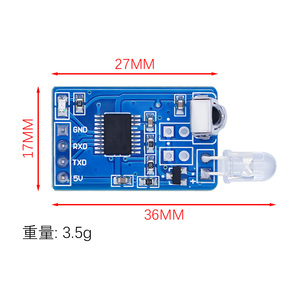 5V IR Infrarot Remote Decoder Codierung Sender Empfänger Drahtloses Modul