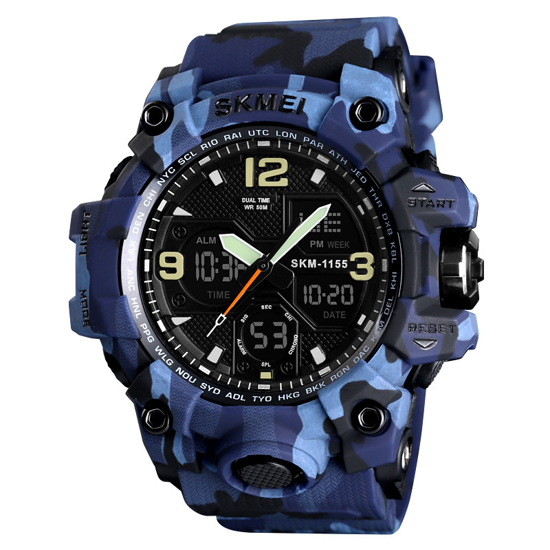Blue camouflage