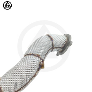 CSZ ODM Tuning egzoz sistemi için Mercedes Benz C180 C200 C250 W204 1.8T katalitik iniş borusu bitkin başlıkları - Product Image 2
