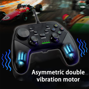 4-farben-simulator universell doppel-linie-usb-spielpad kabel-joystick-spiel-controller - Product Image 3