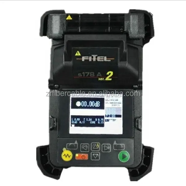 Fusionadora preço da fibra óptica s178a s5.0 fitel s179 fusão splicer