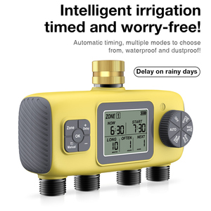 <strong>2025</strong> New Digital Water <strong>Timer</strong> Irrigation Controller Timed Water Device 4 Outlets Intelligent Garden Watering Irrigation System - Product Image 6