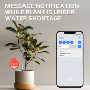 TUYA MOES Wireless Smart Blue Tooth Soil Humidity and Moisture <strong>Sensor</strong> Plant <strong>Monitor</strong> Detector for Garden Plants Irrigation <strong>System</strong> - Product Image 4