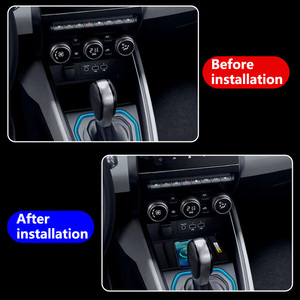 Renault araba için araba kablosuz şarj cep telefonu şarj hızlı şarj için 19-21 Renault Clio V Coreos için uygun - Product Image 5
