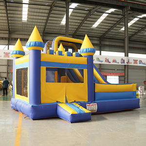 Lâu Đài bouncy với nhà trượt bị trả lại với trượt lâu đài bouncy bơm hơi bluey nhà bị trả lại thương mại cho trẻ em - Product Image 1