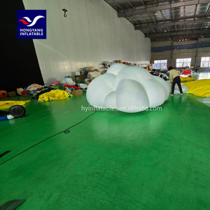 Tổ chức sự kiện Đảng trang trí treo đạo cụ <span class=keywords><strong>Inflatable</strong></span> LED đám mây <span class=keywords><strong>Inflatable</strong></span> trang trí sân khấu - Product Image 4