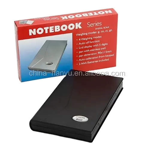 big size notebook digital pocket scale 2kg