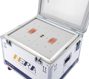 NERA VIP+PCM 96L Wiederverwendbare Verstärkte Kühlkette-Lösung Paket-Laborausrüstung Versand-Pharmakoffer für Impfstoffe - Product Image 3