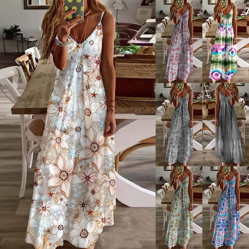 Robe hawaïenne classique pour femmes, 2021, robe Maxi d'été tendance de Bangkok, grande taille
