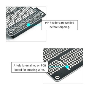 3B +/4B GPIO genişletme kartı ahududu Pi DIY lehimleme delik makinesi için SMD programcı ile deney aksesuarı