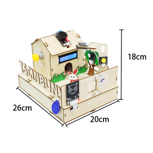 Tscinbuny in legno fai da te IoT voce Smart Home Kit di formazione stelo Kit per Arduino - Product Image 6