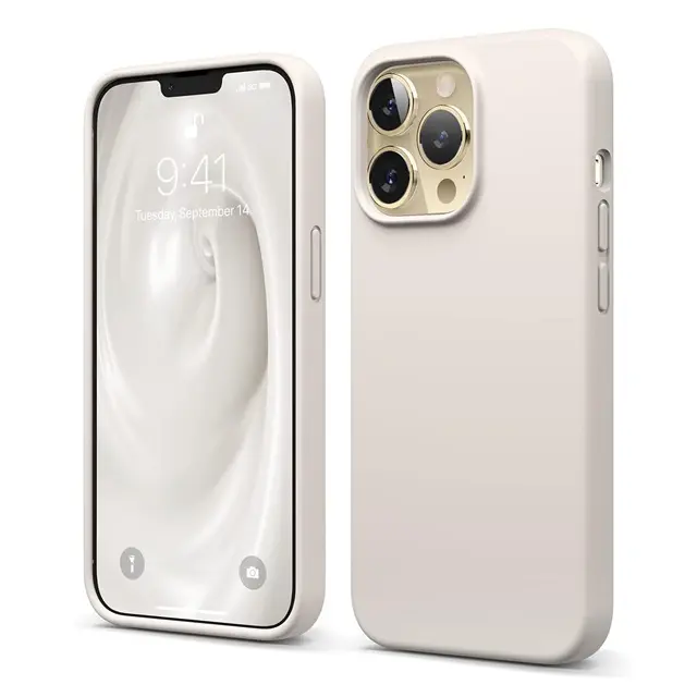 Best Verkopende 2024 Vloeibare Siliconen Case Back Cover Siliconen Telefoon Case Voor Iphone