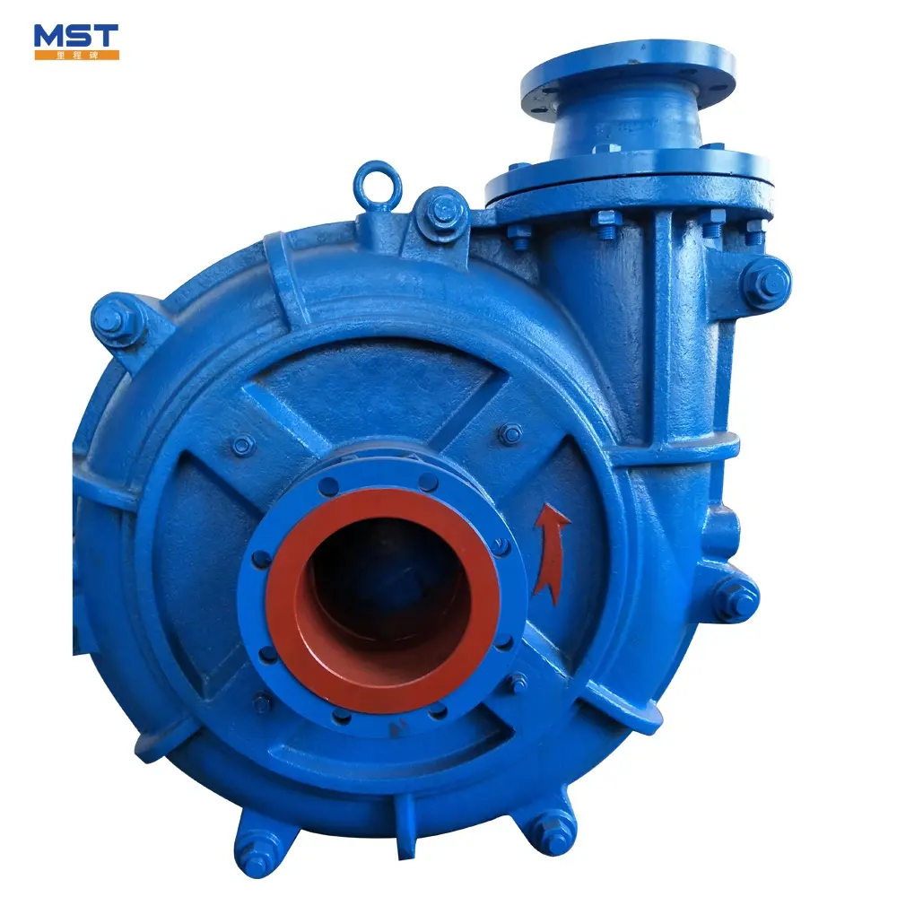 Pompa centrifuga per liquami orizzontali per l'estrazione della sabbia di impurità delle acque reflue
