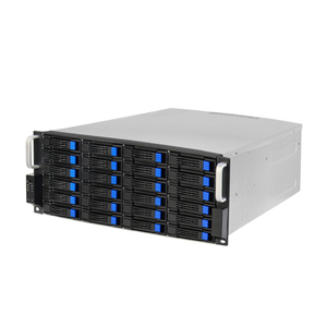 4U 24ベイズストレージサーバーケース19インチRackmountシャーシファンGPUケースRV4 4UサーバーコンピュータケースPCパワー - Product Image 1