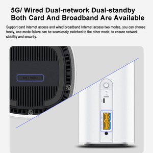 5G AI CPE G5 Pro yönlendirici Wi-Fi 7 7200Mbps amplifikatör 13 DBi yüksek kazançlı anten ağ tekrarlayıcı çift 2.5G Ethernet portları - Product Image 4