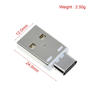 5A มินิคอนเวอร์เตอร์พิมพ์ USB ตัวผู้เป็นขั้วต่อ3.1 USB ตัวเมียเข้ากับ QC3.0 QC4.0ที่ชาร์จโทรศัพท์มือถือ PD - Product Image 2