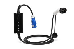 Ayarlanabilir 32A EV kullanımı VW ID4 için taşınabilir elektrikli araç şarjı seviye 2 GBT şarj ve araba Type2 Type1 şarj uyumluluk - Product Image 4