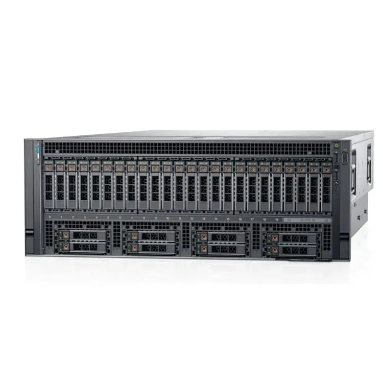 NUEVO Descuento EMC 4U Rack Server PowerEdge R940xa 6 Ventiladores intercambiables en caliente en aceleración de base de datos N + 1 GPU