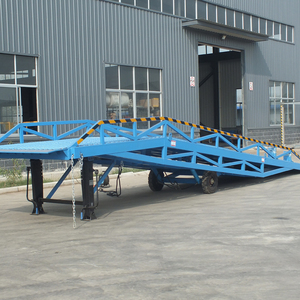 Laden und Entladen von mobilen Containern Laderampen Versand Mobile Manual Dock Ramp Leveler - Product Image 2