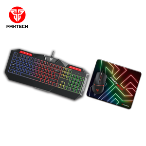 Fantech P31 OEM Lighting 3 in 1 <strong>Desktop</strong> Laptop <strong>Computer</strong> Universal Pc Gaming Wired <strong>Keyboard</strong> and Mouse <strong>Combos</strong> With Mousepad - Product Image 1