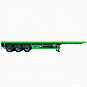産業輸送用の大型フラットベッドセミトレーラーは、大型運搬用の大容量フラットベッドセミトレーラーが必要です - Product Image 2
