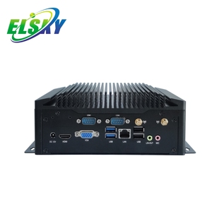 ELSKY工业电脑酷睿i7迷你电脑6usb系统单元电脑电脑DDR4 2LAN 6COM M.2，适用于单/双显示器IPC6900 - Product Image 6