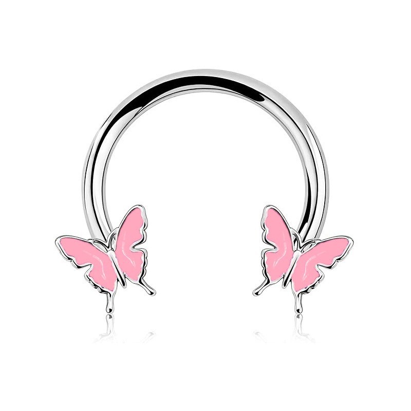Steel Pink Butterfly