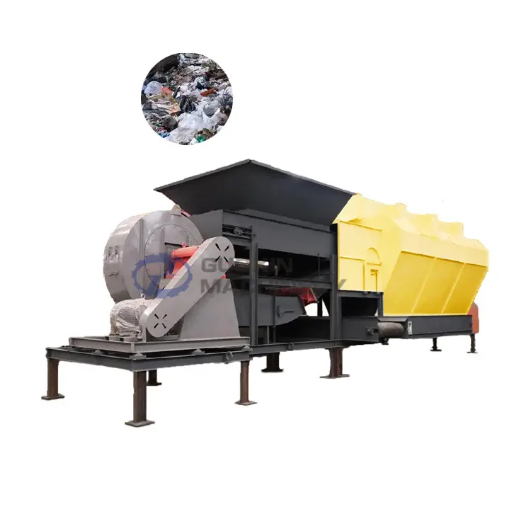 Sistema di smistamento dei rifiuti domestici separatore di vinatura ad aria macchina per il riciclaggio di trattamento dei rifiuti