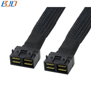 Mini <strong>SAS</strong> HD SFF-8643 8i to SFF8643 8i Server High Speed Data Extension Cable 12Gbps 50CM 80CM 100CM - Product Image 5