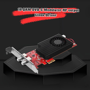 DVB-C TBS6032 16 QAM PCIe CARD โมดูเลเตอร์ DVB-C ขั้นสูงการ์ด PCIe พร้อมเอาต์พุต16ความถี่สำหรับการถ่ายทอดสดช่องสตรีมมิ่ง IPTV - Product Image 3