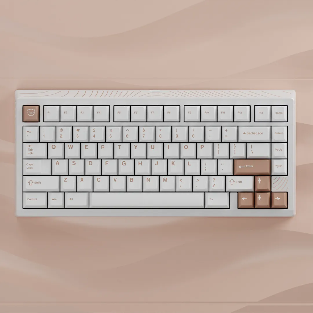 لوحة مفاتيح مخصصة سريعة التعديل ذات غلاف من الألومنيوم، لوحة مفاتيح للألعاب بمفاتيح مغناطيسية قابلة للتبديل