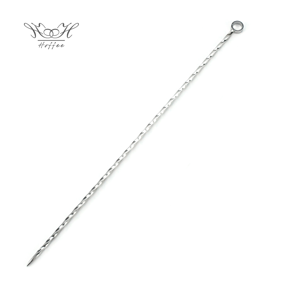 18 Twisted Rod Ring 20.3cm (Silver or more)