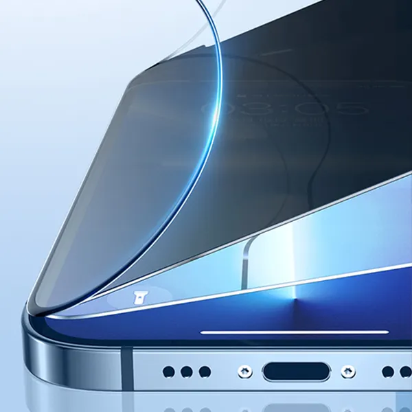 Pelindung layar ponsel kaca antigores 9D, pelindung layar penutup penuh kompatibel untuk iphone 14 13 12 11 Pro Max Mini