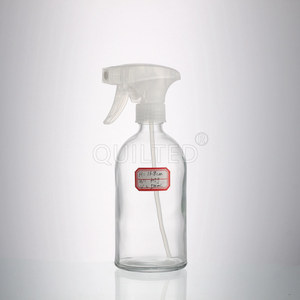 Tùy chỉnh rỗng Boston 8oz 16oz 32oz làm sạch phun chai thủy tinh với kích hoạt Phun - Product Image 3