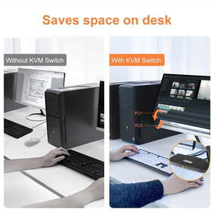 TESmart <strong>8</strong> Port <strong>KVM</strong> <strong>Switch</strong> HDMI With Remote USB 4K 30HZ RS232 LAN Port for Server Room 8X1 Video <strong>KVM</strong> <strong>Switches</strong> - Product Image 5