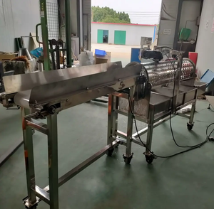 Stainless Steel Roller Sorting Machine , Petal <strong>Classifier</strong> Machine,Hawthorn Sorter Machine for Fruit and Vegetable - Product Image 3