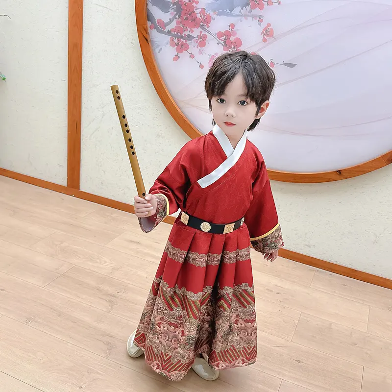 Feiyufu Ming Dynasty children style cool morden hanfu dress