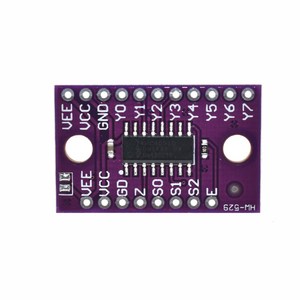 4051 74HC4051 8チャネルMuxアナログセンサーマルチプレクサセレクターモジュール - Product Image 3