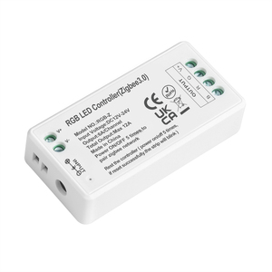 Беспроводной контроллер для светодиодной ленты Tuya Zigbee 3,0 RGB, RF, 12-24 В, голосовое управление, RGB контроллер для светодиодной ленты, диммер - Product Image 3