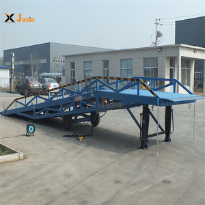 10t Mobile <strong>Container</strong> <strong>Loading</strong> <strong>Platform</strong> Forklift <strong>Container</strong> Unloading Ramp - Product Image 4