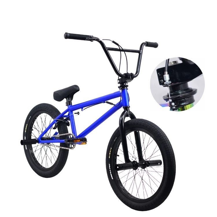 matte black blue with swivel handlebar