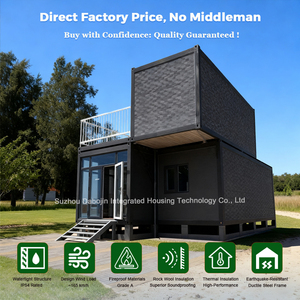 Thép sang trọng Sandwich Panel container nhà với phòng tắm và nhà bếp cao cấp di động sống cho khách sạn & sử dụng ngoài trời - Product Image 4