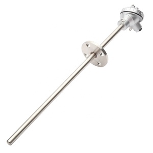 HY Wrn 431 Flanged Thermocouple WRNK-430 k Type <strong>Temperature</strong> <strong>Sensor</strong> L=800mm 0-1000 800 Degrees Dn50