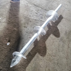 基础系统用于螺旋桩基础的地面螺旋锚/地面螺旋桩 - Product Image 3