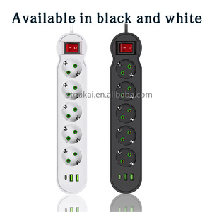 Compatibilidad global Conecte en cualquier lugar Enchufe de extensión universal con alimentación de enchufe múltiple - Product Image 6