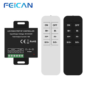 FEICAN Factory LED Controller Dimmersc halter Einstellbar für LED-Band lampe RGB Strip Light Controller RF LED Control - Product Image 5